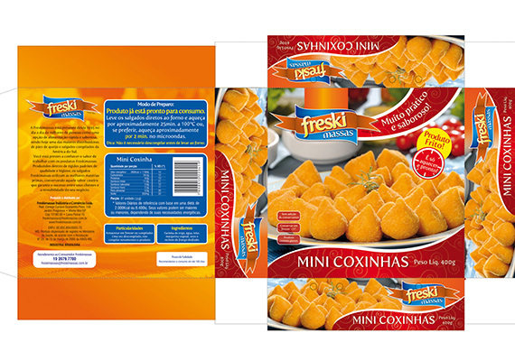 Embalagem promocional.