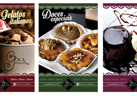 Display de divulgação.